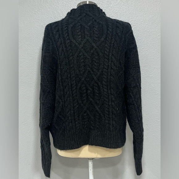 UGG JANAE CABLE KNIT SWEATER SHORT - Picture 2 of 3